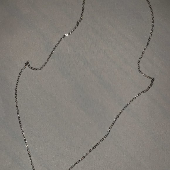 Vintage Amethyst Necklace in Silver Setting - Picture 5 of 5